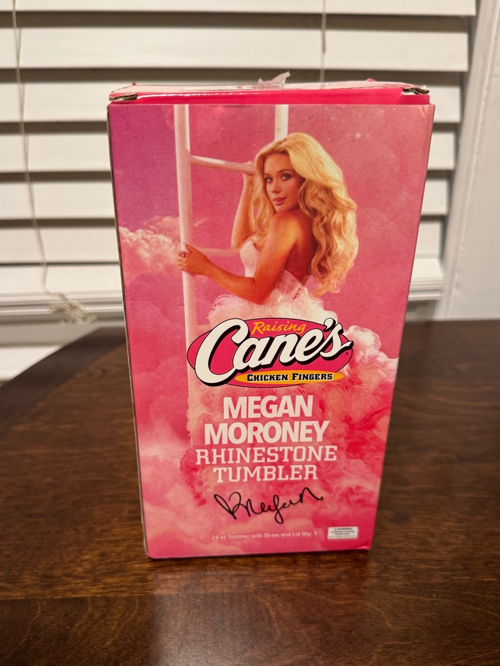 Megan Moroney Pink Rhinestone Tumbler by
